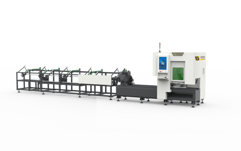 CTK-P9-LN-BD Semi-Automatic Double-Chuck Bevel Laser Tube Cutting Machine